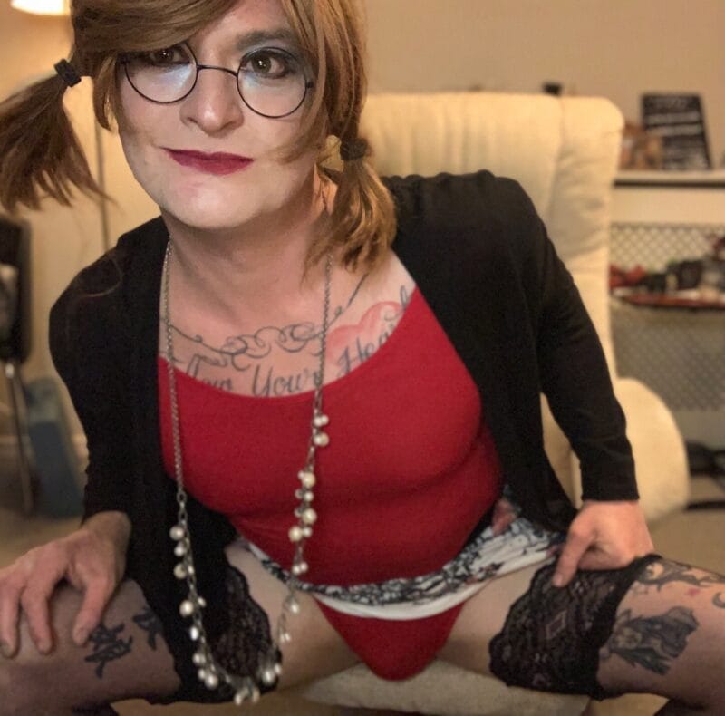 Owned sissy crossdresser - % Trans OnlyFans - @samantha-nylon